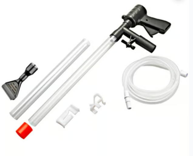 Gravel Cleaner With Scraper , Premium Aquarium Gravel Cleaner / Syphon Pipe