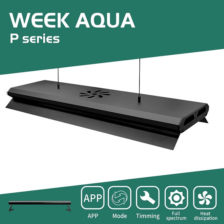 WEEK AQUA Pandora Series Aquarium Plant Growth Light Aquatic Lighting Full Spectrum LED Light
